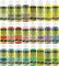 Crafter’s Acrylic Patio Paint 24 Color Starter Paint Set, Outdoor Weatherproof Permanent Paints, 2 FL oz (Pack of 24)